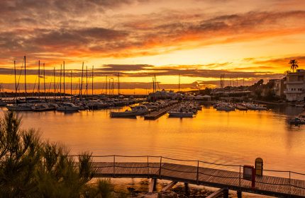 Escursione al tramonto in barca a Leuca